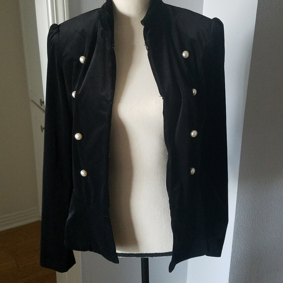 Amaryllis from Anthropologie Velvet-like Jacket! - Picture 5 of 11